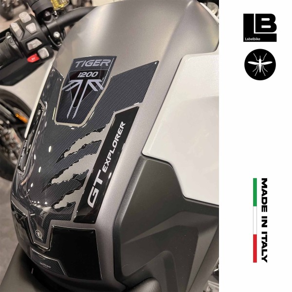 Kit protector de depósito de moto compatible con Triumph Tiger 1200 GT Explorer 2022-2023