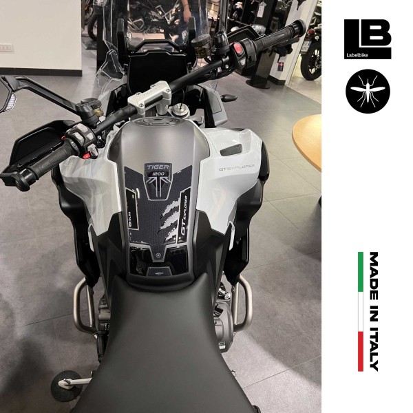 Motorrad Tankschutzbügel Kit kompatibel mit Triumph Tiger 1200 GT Explorer 2022-2023
