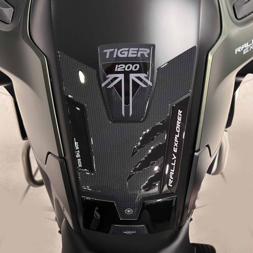 Kit protector de depósito de moto compatible con Triumph Tiger 1200 Rally Explorer 2022-23