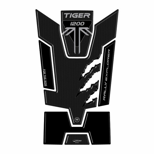 Motorrad Tankschutzbügel Kit kompatibel mit Triumph Tiger 1200 Rally Explorer 2022-23 2