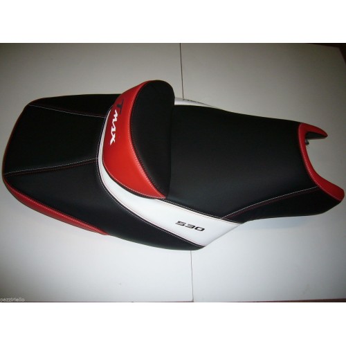 SADDLE COVER KIT TMAX 530 TRICOLOR para YAMAHA T MAX 2012-2016