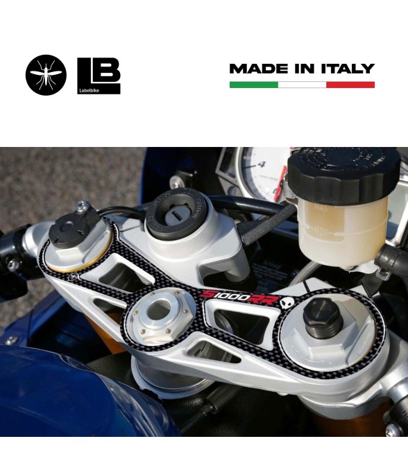 S1000 RR KIT 3 3D STICKERS PROTECTORS COMPATIBLE WITH BMW S1000RR 2015-2017 MOTORBIKES