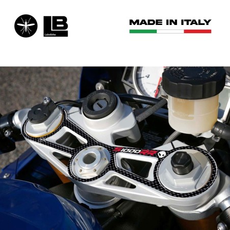 KIT S1000 RR 3 AUTOCOLLANTS 3D PROTECTEURS COMPATIBLES AVEC LES MOTOS BMW S1000RR 2015-2017