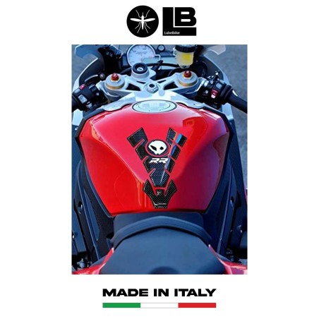KIT S1000 RR 3 AUTOCOLLANTS 3D PROTECTEURS COMPATIBLES AVEC LES MOTOS BMW S1000RR 2015-2017