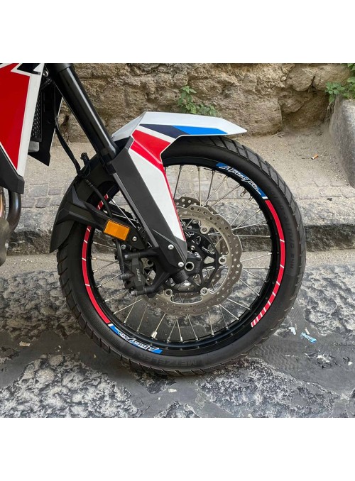 Kit strisce adesive cerchi moto compatibili con Honda Africa Twin 1100 2022