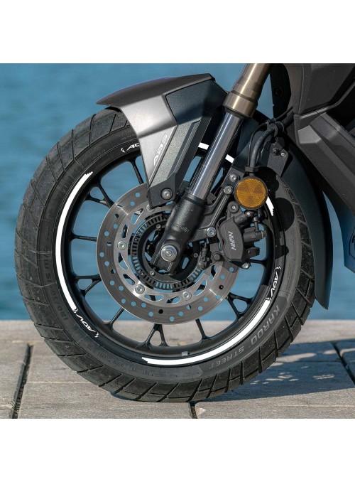 Kit strisce adesive cerchi ruote 14 e 15" scooter compatibili con Honda Adv350
