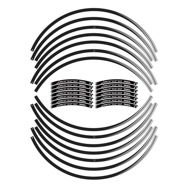 Kit rayas adhesivas llantas moto compatible con Benelli Leoncino 500 trail