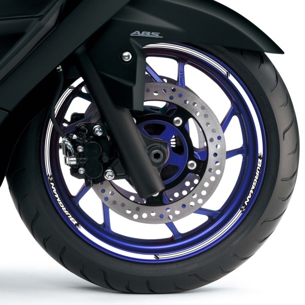 Κιτ αυτοκόλλητων ζαντών σκούτερ συμβατό με Suzuki Burgman 400 1998-2006