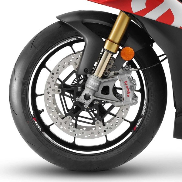 ADHESIVE STRIP KIT kompatibel für 17 RIMS MOTORCYCLE APRILIA RSV4 Tuning Aufkleber