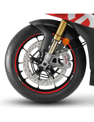 ADHESIVE STRIP KIT compatible for 17 RIMS MOTORCYCLE APRILIA RSV4 tuning stickers