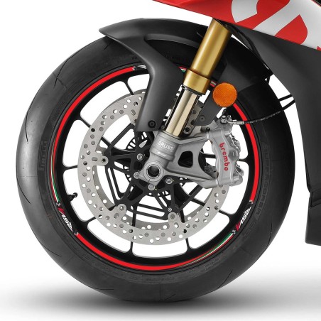 ADHESIVE STRIP KIT συμβατό για αυτοκόλλητα 17 RIMS MOTORCYCLE APRILIA RSV4 tuning αυτοκόλλητα