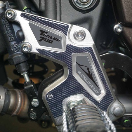 Kit 3D-Gel-Aufkleber Fersenschützer kompatibel mit Yamaha Tenere 700 2022