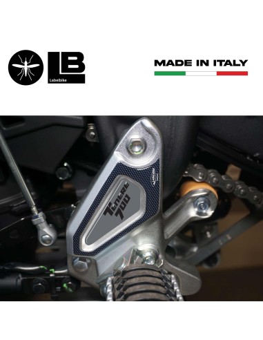 Kit 3D-Gel-Aufkleber Fersenschützer kompatibel mit Yamaha Tenere 700 2022