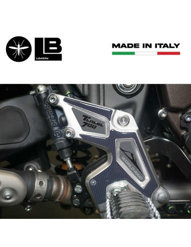 Kit adhesivos 3D gel protectores de talón compatibles con Yamaha Tenere 700 2022