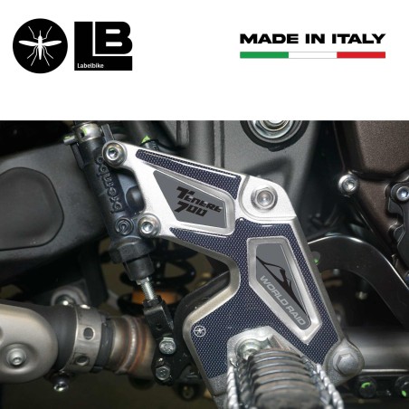 Kit gel 3D autocollants protecteurs de talons compatible avec Yamaha Tenere 700 2022