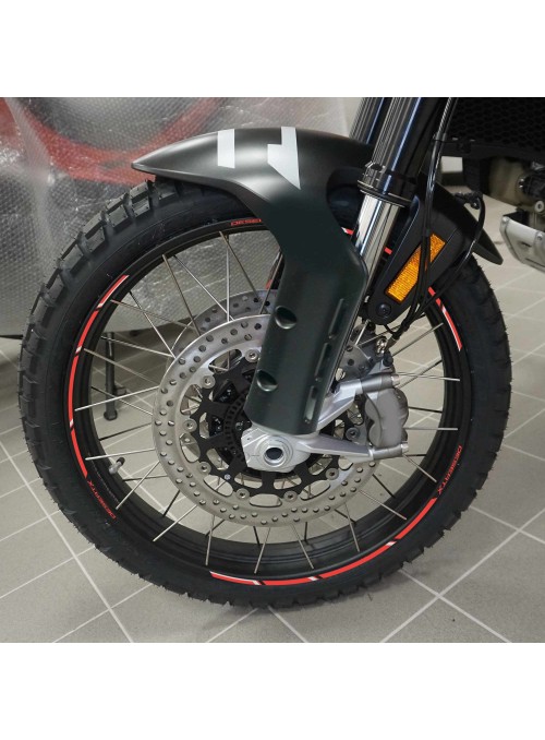 Kit strisce adesive moto cerchi ruote 21-18 compatibili con Ducati Desertx 2023