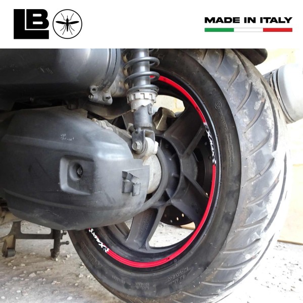 KIT ADHESIVO DE LLANTAS compatible para YAMAHA X MAX scooter XMAX 400