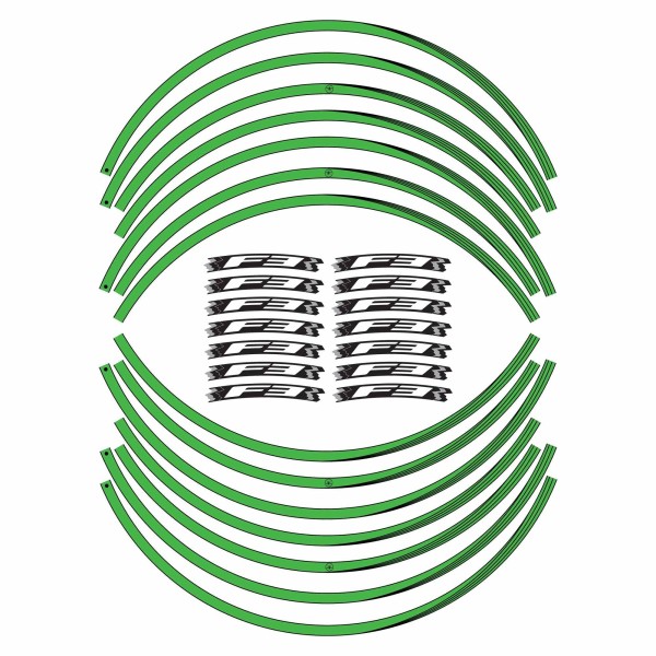 Kit de bandes adhésives pour jantes F3 Jantes 17" compatibles avec les motos Mv Agusta F3