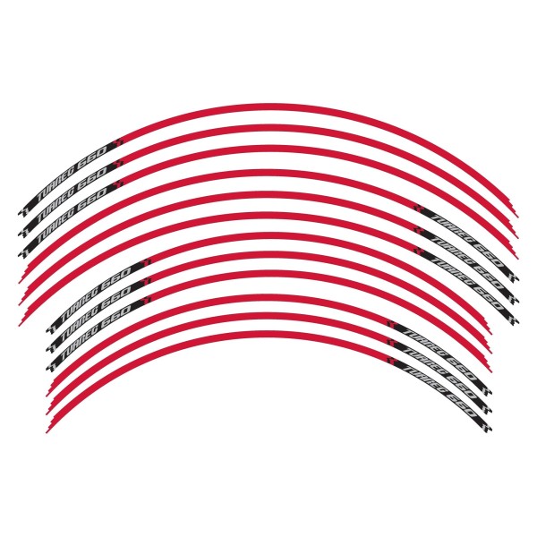 Adhesive strip kit for motorbike rims compatible with Aprilia Tuareg 660 2022-2025