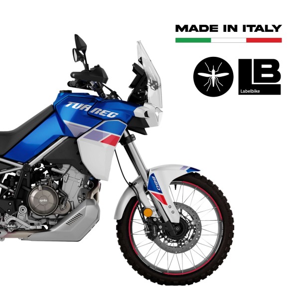 Adhesive strip kit for motorbike rims compatible with Aprilia Tuareg 660 2022-2025