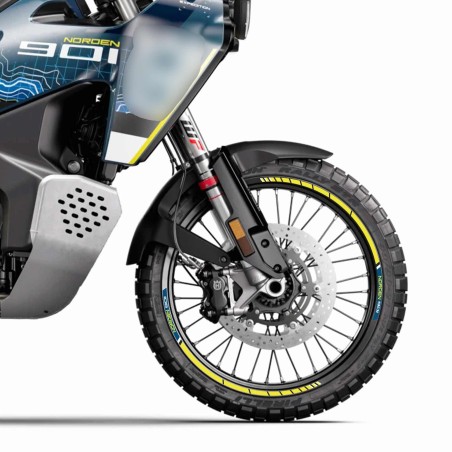 Adhesive strip kit for motorbike rims compatible with Husqvarna Norden 901 2023-25