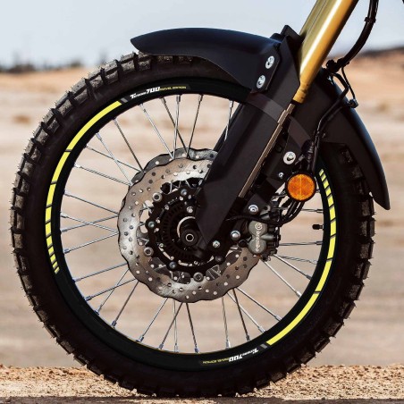 Klebestreifen-Kit für Motorrad-Felgen kompatibel Yamaha Tenere 700 Travel Edition