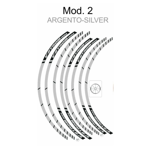 Adhesive stripes kit for Suzuki V-Strom 1050 motorbike rims