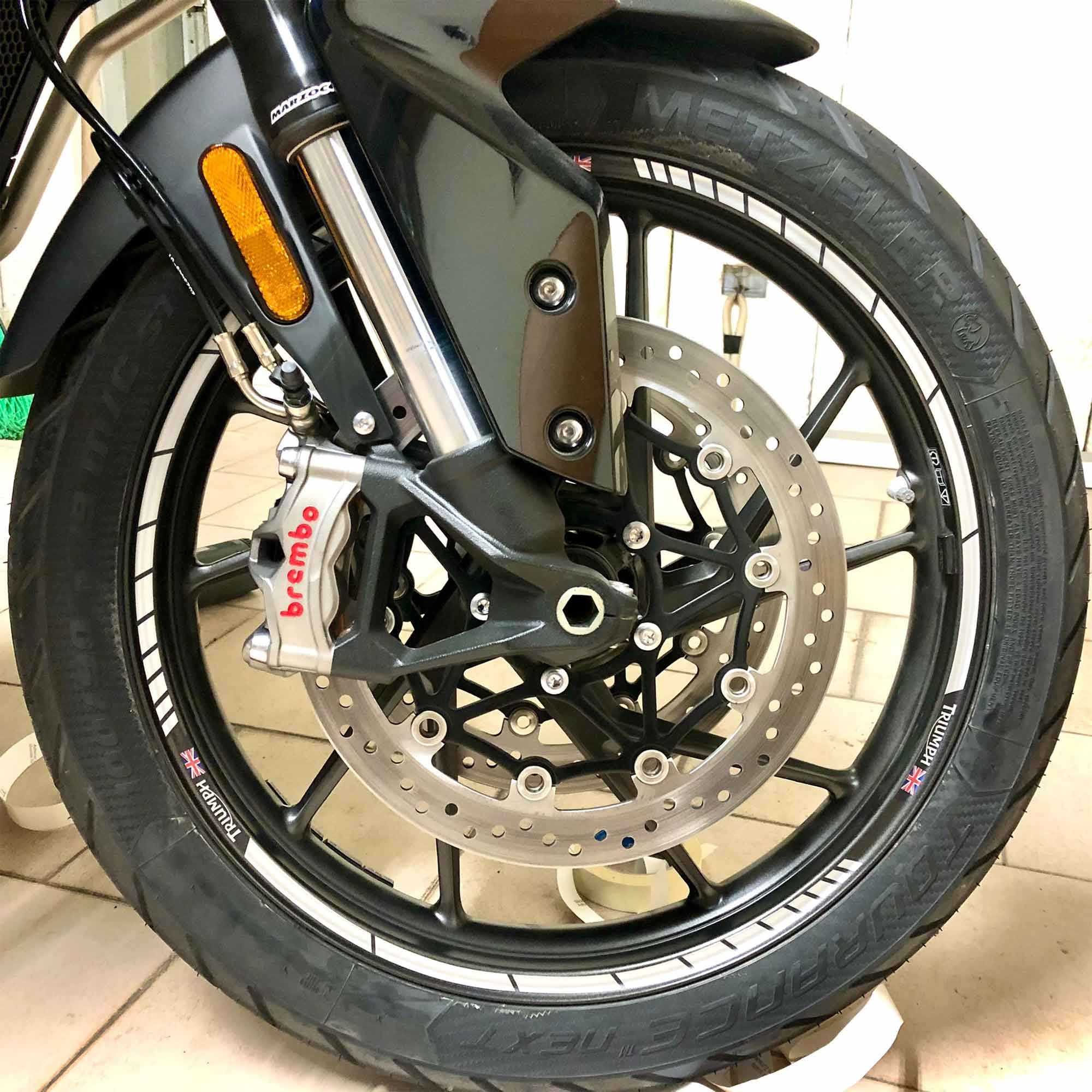 Kit Adesivi Ruote moto Universali 17 pollici