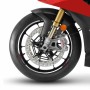 Kit strisce adesive per moto compatibili BMW F900XR adesivi tuning XR cerchi 17