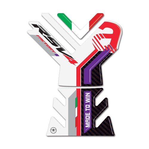 Protector depósito 3D moto compatible con Aprilia RSV4 Factory 2023 2