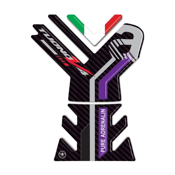 Protecteur de réservoir moto 3D compatible avec Aprilia Tuono V4 Factory 2023