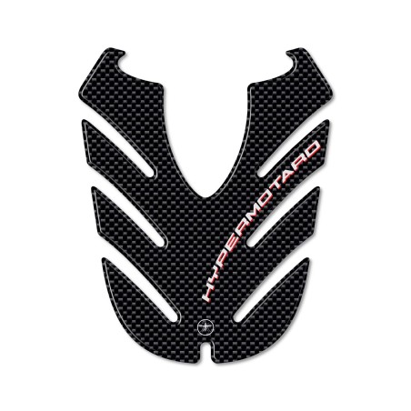 CARBON 3D ADHESIVE PANEL SEAL kompatibel für MOTO DUCATI HYPERMOTARD
