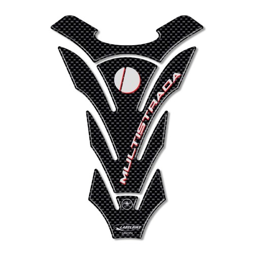                             3D CARBON CARBON ADHESIVE SEALS Συμβατό MOTO DUCATI MULTISTRADA 1000-1100
                          