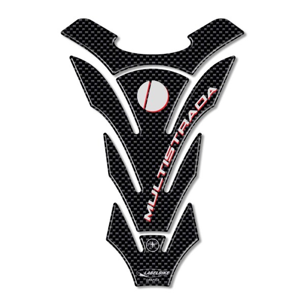 3D CARBON CARBON ADHESIVE SEALS Συμβατό MOTO DUCATI MULTISTRADA 1000-1100