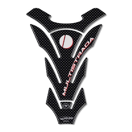 3D CARBON CARBON ADHESIVE SEALS Συμβατό MOTO DUCATI MULTISTRADA 1000-1100