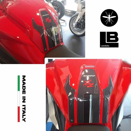 Autocollant 3D gel pour réservoir de moto compatible BMW S1000XR 2020-2021