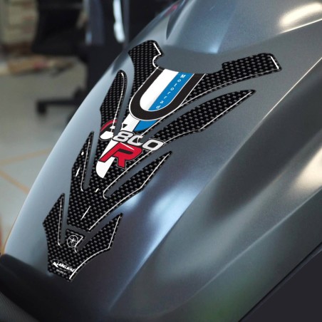 Protège réservoir adhésif 3D compatible avec la moto BMW F800r