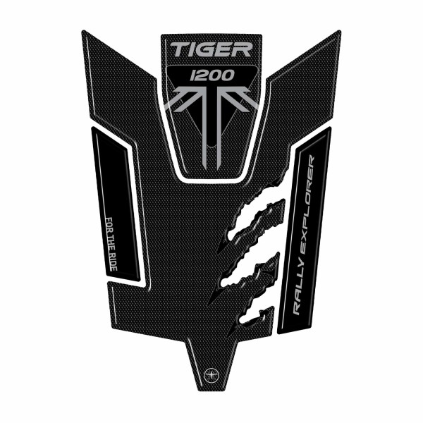 Triumph Tiger 1200 Rally Explorer Compatible 3D Adhesive Tank Guard 2023