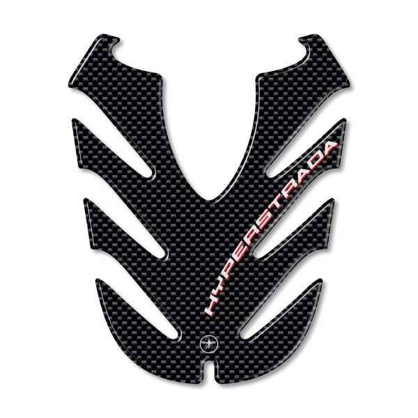 CARBON 3D GEL ADHESIVE SEAL συμβατό για DUCATI HYPERSTRADA MOTORCYCLE