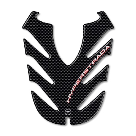 CARBON 3D GEL ADHESIVE SEAL συμβατό για DUCATI HYPERSTRADA MOTORCYCLE