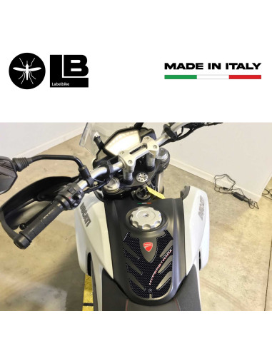 CARBON 3D GEL ADHESIVE SEAL συμβατό για DUCATI HYPERSTRADA MOTORCYCLE