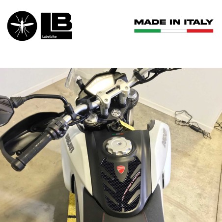 SELLADO ADHESIVO DE GEL 3D DE CARBONO compatible para MOTO DUCATI HYPERSTRADA