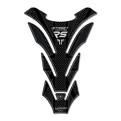 Triumph Street Triple 765 RS Compatible 3D Protector de depósito adhesivo 2023 2