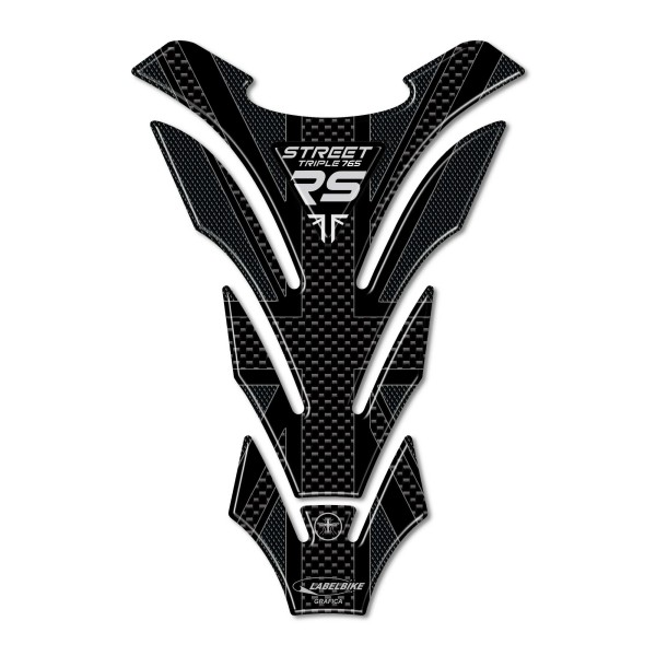 Triumph Street Triple 765 RS Compatible 3D Protector de depósito adhesivo 2023