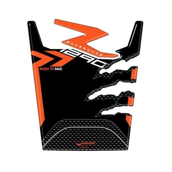 3D adhesive windshield for KTM 1290 SUPER DUKE R 2014-2019 compatible MOTORCYCLE