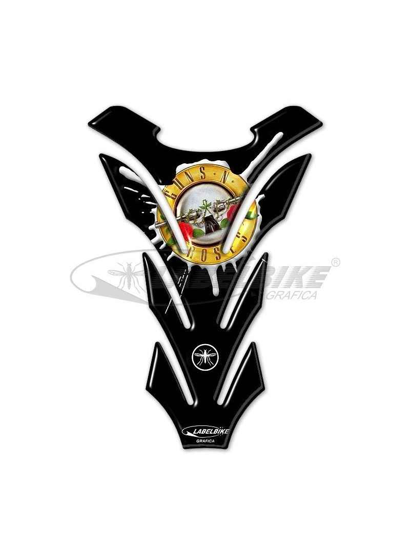 Paraserbatoio Moto, Protezione Serbatoio Moto 3D Decalcomania Adesivo  Serbatoio Carburante Gasolio, Nero (oro nero)