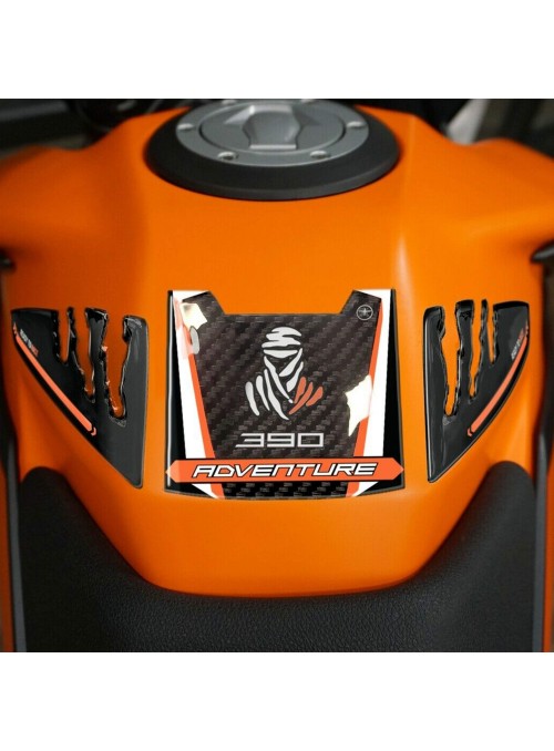 Paraserbatoio Adesivo 3D per serbatoio Moto compatibile KTM 390 adventure 