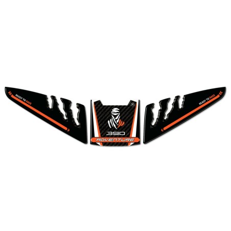Protector depósito 3D Pegatina para depósito Motocicleta compatible KTM 390 adventure