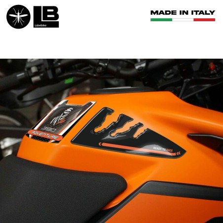 Protector depósito 3D Pegatina para depósito Motocicleta compatible KTM 390 adventure