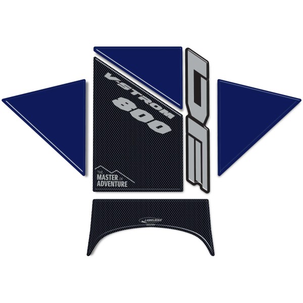 Protection de réservoir 3D adhésive compatible avec Suzuki V-Strom 800DE